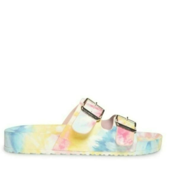 Madden Girl Teddy-T Tie Dye Slide Sandals-7 - Picture 5 of 7
